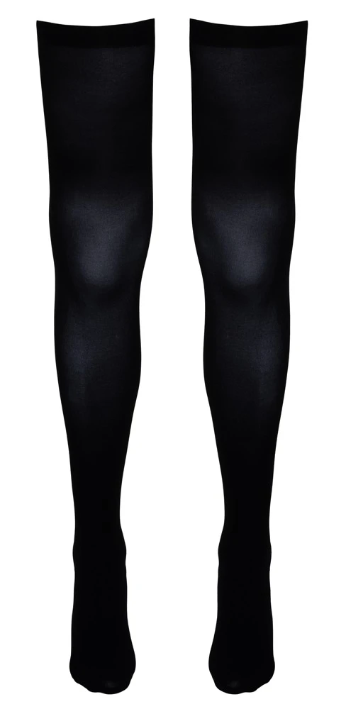 Cottelli LEGWEAR Overkniekousen Zwart L/XL