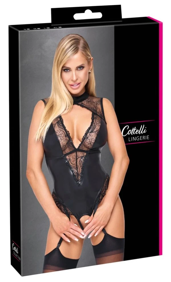 26451571021_verp.jpg Cottelli LINGERIE Straps-Riobody ouvert zwart