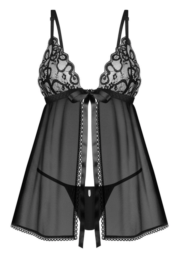 Obsessive Babydoll XL/2XL zwart
