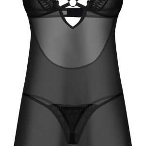 Obsessive Kleidchen 2XL/3XL schwarz Obsessive Kleidchen 2XL/3XL schwarz - Afbeelding 5