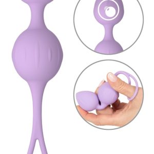 Cuties Love Balls voor bekkenbodemtraining paars Cuties Love Balls voor bekkenbodemtraining paars - Afbeelding 2