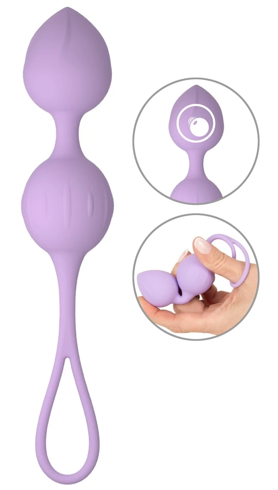 Cuties Love Balls voor bekkenbodemtraining paars Cuties Love Balls voor bekkenbodemtraining paars