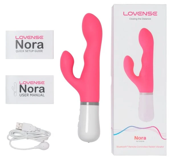 Lovense Rabbit Vibrator Nora pink