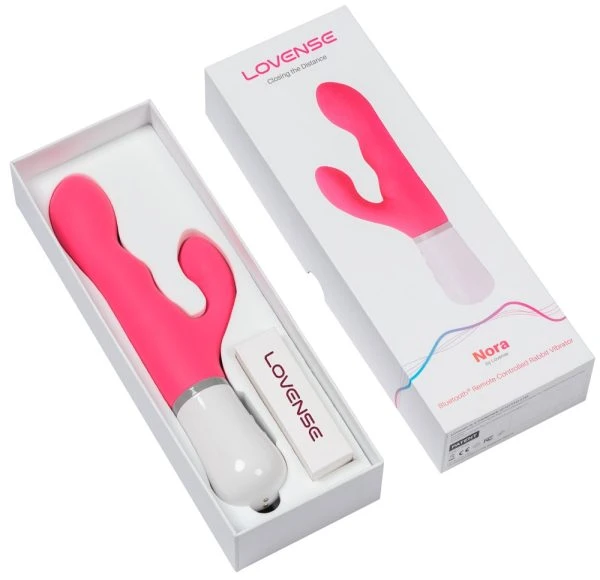 Lovense Rabbit Vibrator Nora pink