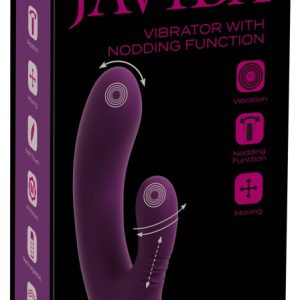 JAVIDA 3 Function Nodding Vibr Rabbitvibrator lila JAVIDA 3 Function Nodding Vibr Rabbitvibrator lila – Bild 1