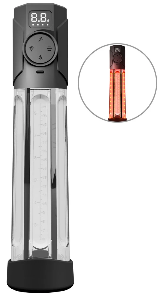 Mister Boner Red Light Power Pump transparent