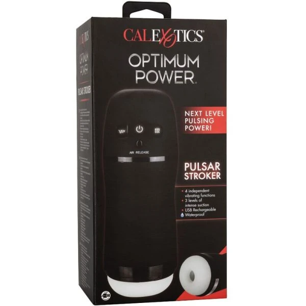 Calexotics Optimum Power Pulsar Stroker Masturbator met zuigfunctie