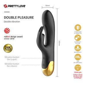 High Tech Pretty Love Queens Luxury Collection 12-delige Toy-set met gouden versiering High Tech Pretty Love Queens Luxury Collection 12-delige Toy-set met gouden versiering - Afbeelding 3
