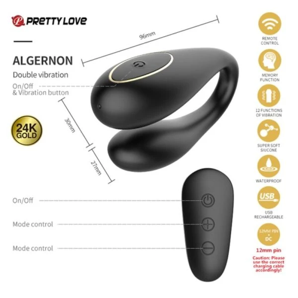High Tech Pretty Love Queens Luxury Collection 12-delige Toy-set met gouden versiering