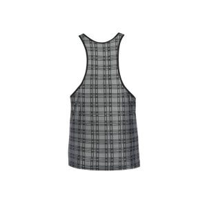 Anais MEN Accesories Balance Top mouwloos shirt in ruitoptiek Anais MEN Accesories Balance Top mouwloos shirt in ruitoptiek - Afbeelding 4