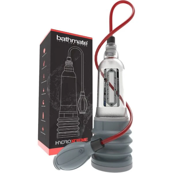 Bathmate Hydroxtreme 7 Wide Penispomp transparant