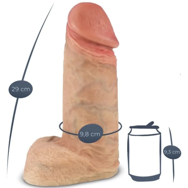 Silexd Silikon-Dildo Modell 1 Xtreme 28 cm