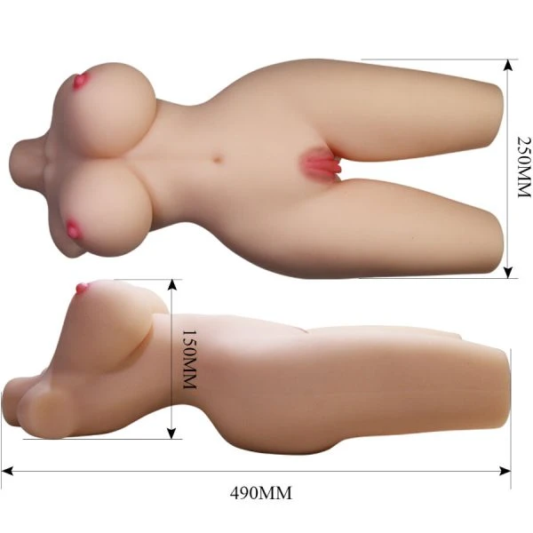 Crazy Bull Tiffany Masturbator-Torso met Vagina en Anus 5,5 kg