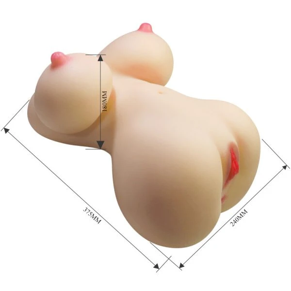 Crazy Bull Fiona Masturbator-Torso met vagina en anus 7,1 kg