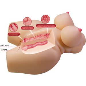 Crazy Bull Grace Realistische Torso Masturbator met Vagina en Anus 7,5 kg Crazy Bull Grace Realistische Torso Masturbator met Vagina en Anus 7,5 kg - Afbeelding 6