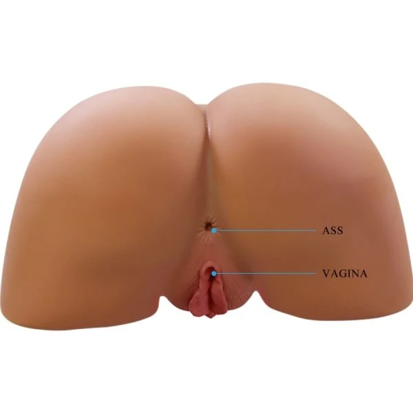 Crazy Bull Ilana Masturbator-Torso met vibratie- en zuigfunctie