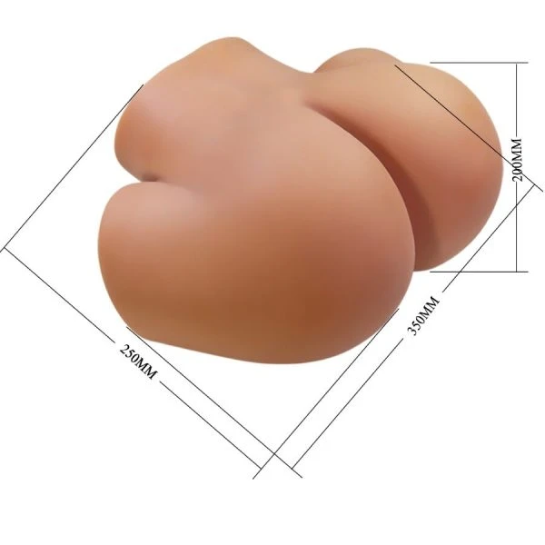 Crazy Bull Ilana Masturbator-Torso met vibratie- en zuigfunctie