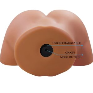Crazy Bull Ilana Masturbator-Torso met vibratie- en zuigfunctie Crazy Bull Ilana Masturbator-Torso met vibratie- en zuigfunctie - Afbeelding 6