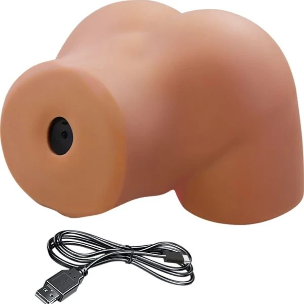 Crazy Bull Ilana Masturbator-Torso met vibratie- en zuigfunctie