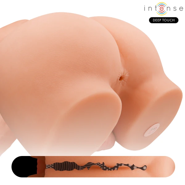 Intense Bodies & Masturbators Masturbator-Torso Deep Touch met vibratie en stootfunctie Intense Bodies & Masturbators Masturbator-Torso Deep Touch met vibratie en stootfunctie