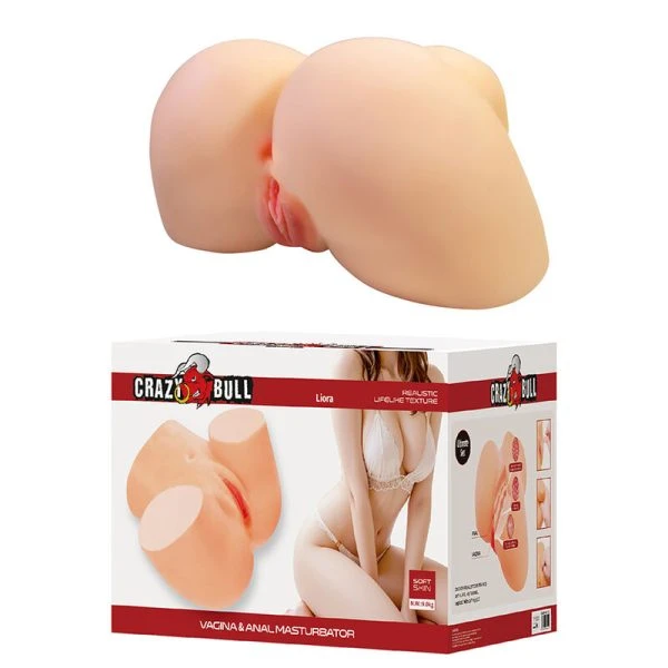 Crazy Bull Liora XXL Masturbator met vaginale en anale opening Crazy Bull Liora XXL Masturbator met vaginale en anale opening