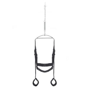Fetish Fantasy Series Sexschaukel Black Fantasy Swing mit gepolsterten Gurten – Bild 3
