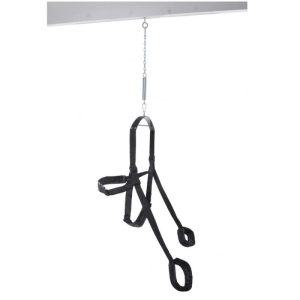 Fetish Fantasy Series Sexschaukel Black Fantasy Swing mit gepolsterten Gurten – Bild 4