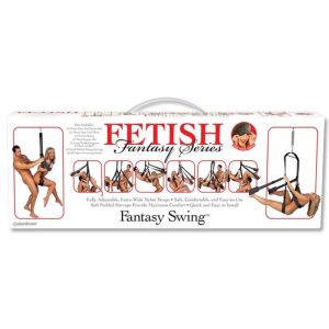Fetish Fantasy Series Sexschaukel Black Fantasy Swing mit gepolsterten Gurten – Bild 2