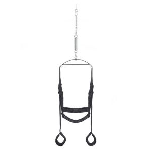 Fetish Fantasy Series Sexschaukel Black Fantasy Swing mit gepolsterten Gurten – Bild 1