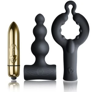 Rocks-off Silhouette Analplug BE Mine Pack voor koppels