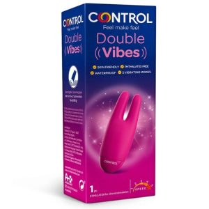 Control Toys Doppel-Vibrator Double Vibes mit 2 Stimulationsköpfen Control Toys Doppel-Vibrator Double Vibes mit 2 Stimulationsköpfen – Bild 2