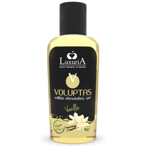 Intimateline Luxuria Voluptas Essbares Massagegel mit Wärmeeffekt Vanille 100 ml Intimateline Luxuria Voluptas Essbares Massagegel mit Wärmeeffekt Vanille 100 ml – Bild 1