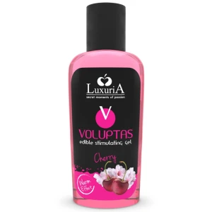 Intimateline Luxuria Voluptas Edible Massage Gel with Warming Effect Cherry 100 ml