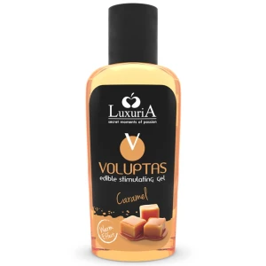 Intimateline Luxuria Voluptas Eetbare Massagegel met Verwarmingseffect Karamel 100 ml