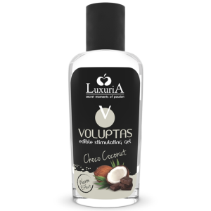 Intimateline Luxuria Voluptas Eetbare Massagegel verwarmend Kokosnoot Crème 100 ml Intimateline Luxuria Voluptas Eetbare Massagegel verwarmend Kokosnoot Crème 100 ml - Afbeelding 1