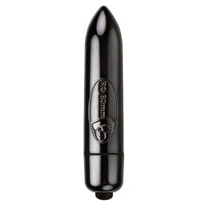 Rocks-off Vibration Bullet Ro-80mm Midnight Metal, 7 Modes