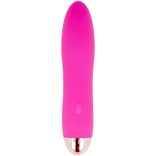 Dolce Vita oplaadbare minivibrator Vier Roze 7 snelheden 13 cm Dolce Vita oplaadbare minivibrator Vier Roze 7 snelheden 13 cm