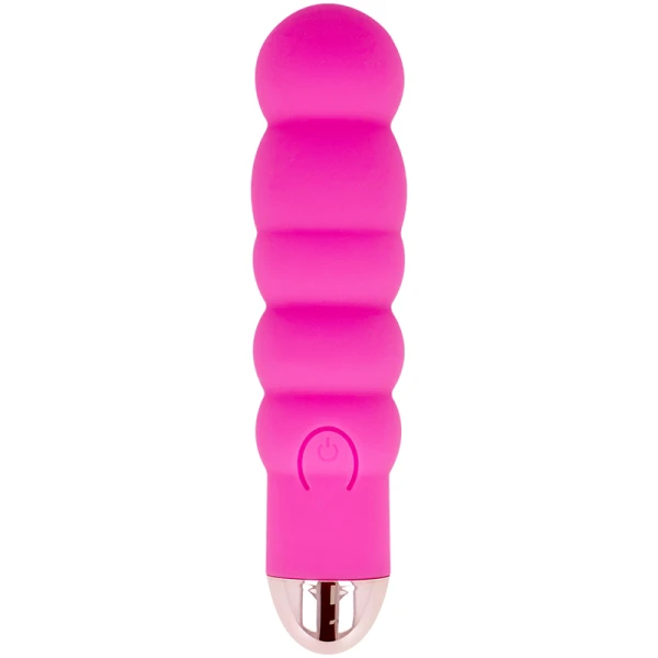 Dolce Vita oplaadbare minivibrator Zes, 13 cm, roze Dolce Vita oplaadbare minivibrator Zes, 13 cm, roze