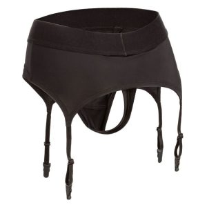 Calexotics Boundless Tanga-Strap-on met jarretelgordel S/M Calexotics Boundless Tanga-Strap-on met jarretelgordel S/M - Afbeelding 1