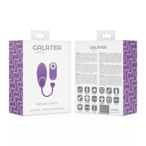 Galatea Otto Click&play afstandsbediening vibrator voor koppels, paars/wit Galatea Otto Click&play afstandsbediening vibrator voor koppels, paars/wit - Afbeelding 5