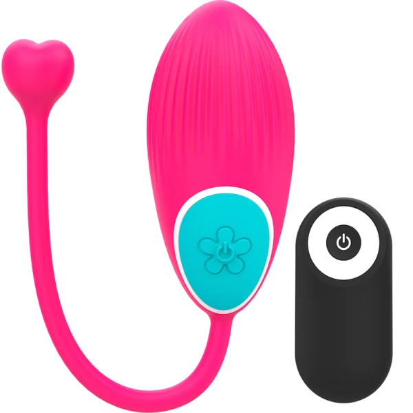 Happy Loky Ocian Afstandsbediening Vibrator Roze Turkoois