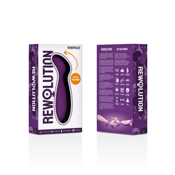Rewolution Rewopulse Flexibele G-Punt Vibrator van Silicone