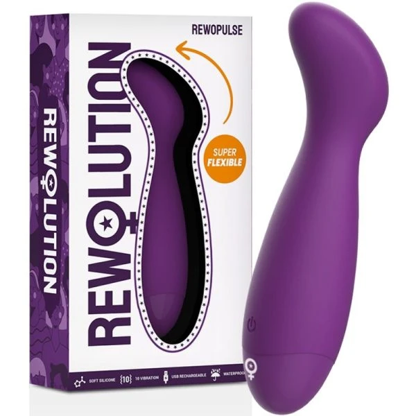 Rewolution Rewopulse Flexibele G-Punt Vibrator van Silicone