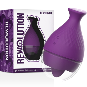 Rewolution Opzetvibrator Rewolingo met Tong Rewolution Opzetvibrator Rewolingo met Tong - Afbeelding 1
