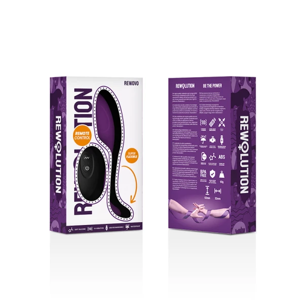 Rewolution Rewovo Eiervibrator met afstandsbediening