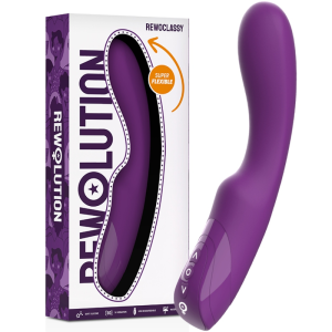 Rewolution Rewoclassy Flexibele G-Punt Vibrator met FlexiREWO Technologie Rewolution Rewoclassy Flexibele G-Punt Vibrator met FlexiREWO Technologie - Afbeelding 1