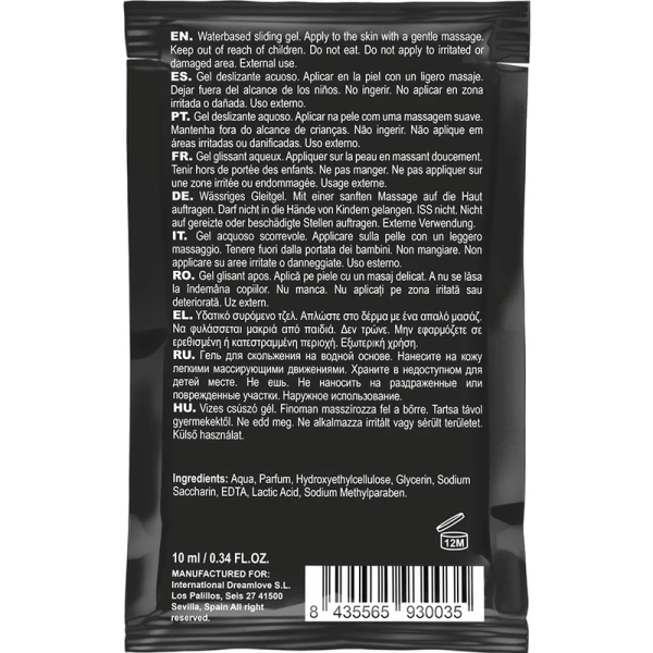 Coquette Cosmetics Chic Desire Kussbares Gleitmittel Erdbeer auf Wasserbasis 10 ml