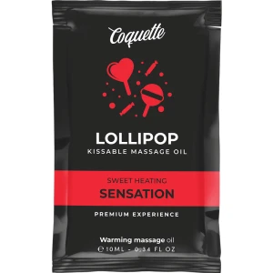 Coquette Cosmetics Kusbaar massageolie met warmte-effect Lollipop 10 ml