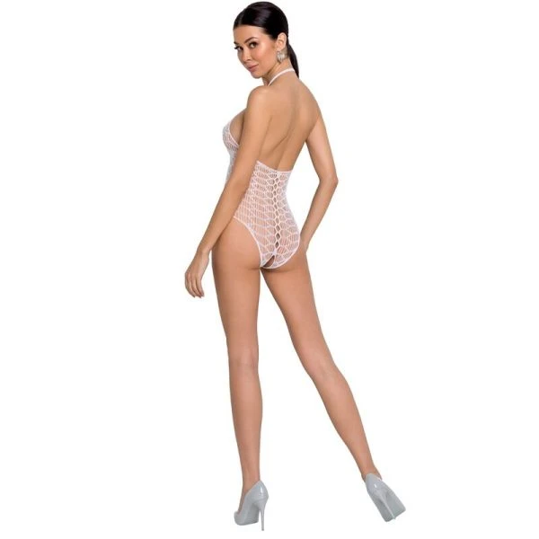Passion Woman Net-body met kant en kruisopening Passion Woman Net-body met kant en kruisopening