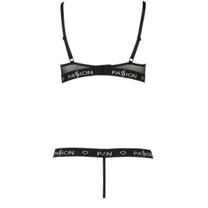 Passion Kyouka Set tweedelig open BH Tanga zwart S/M Passion Kyouka Set tweedelig open BH Tanga zwart S/M - Afbeelding 4